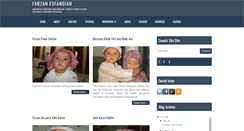 Desktop Screenshot of farzanesfandiar.com
